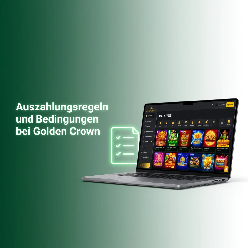 Auszahlungsregeln und Bedingungen bei Golden Crown