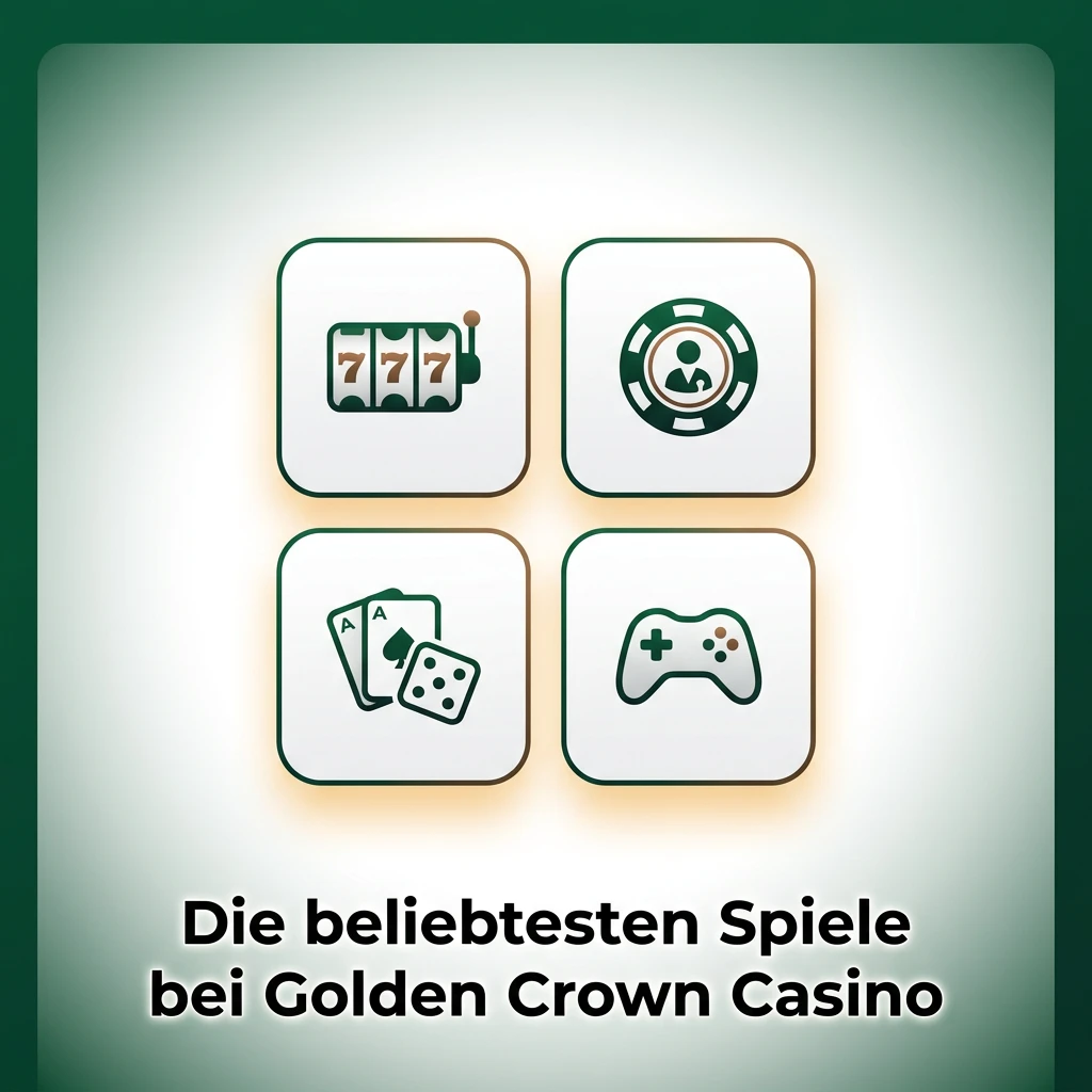 Die beliebtesten Spiele bei Golden Crown Casino