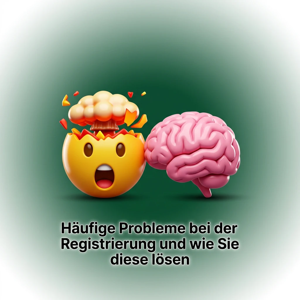 Häufige Probleme bei der Registrierung und wie Sie diese lösen