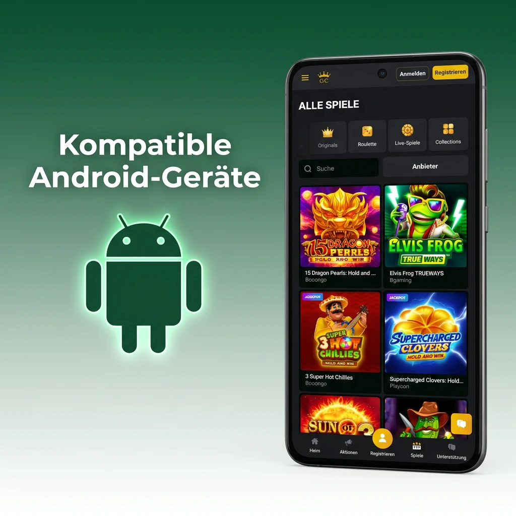 Kompatible Android-Geräte