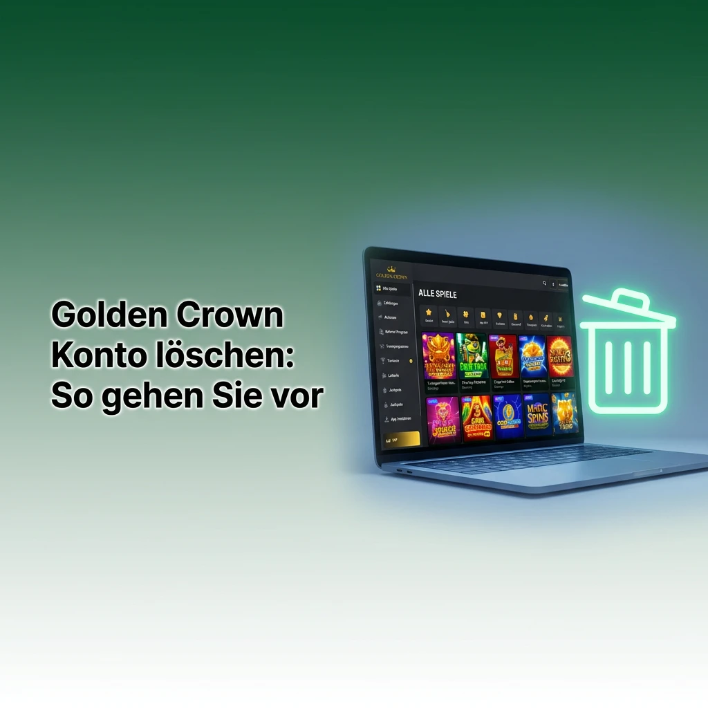 Golden Crown Konto löschen: So gehen Sie vor