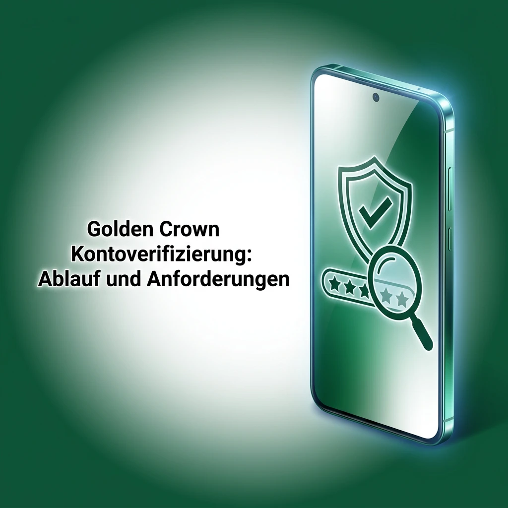 Golden Crown Kontoverifizierung: Ablauf und Anforderungen