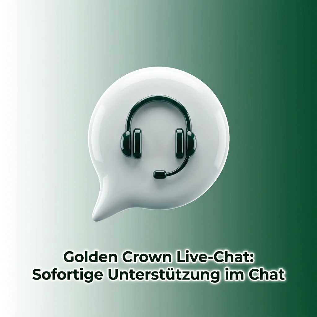 Golden Crown Live-Chat: Sofortige Unterstützung im Chat