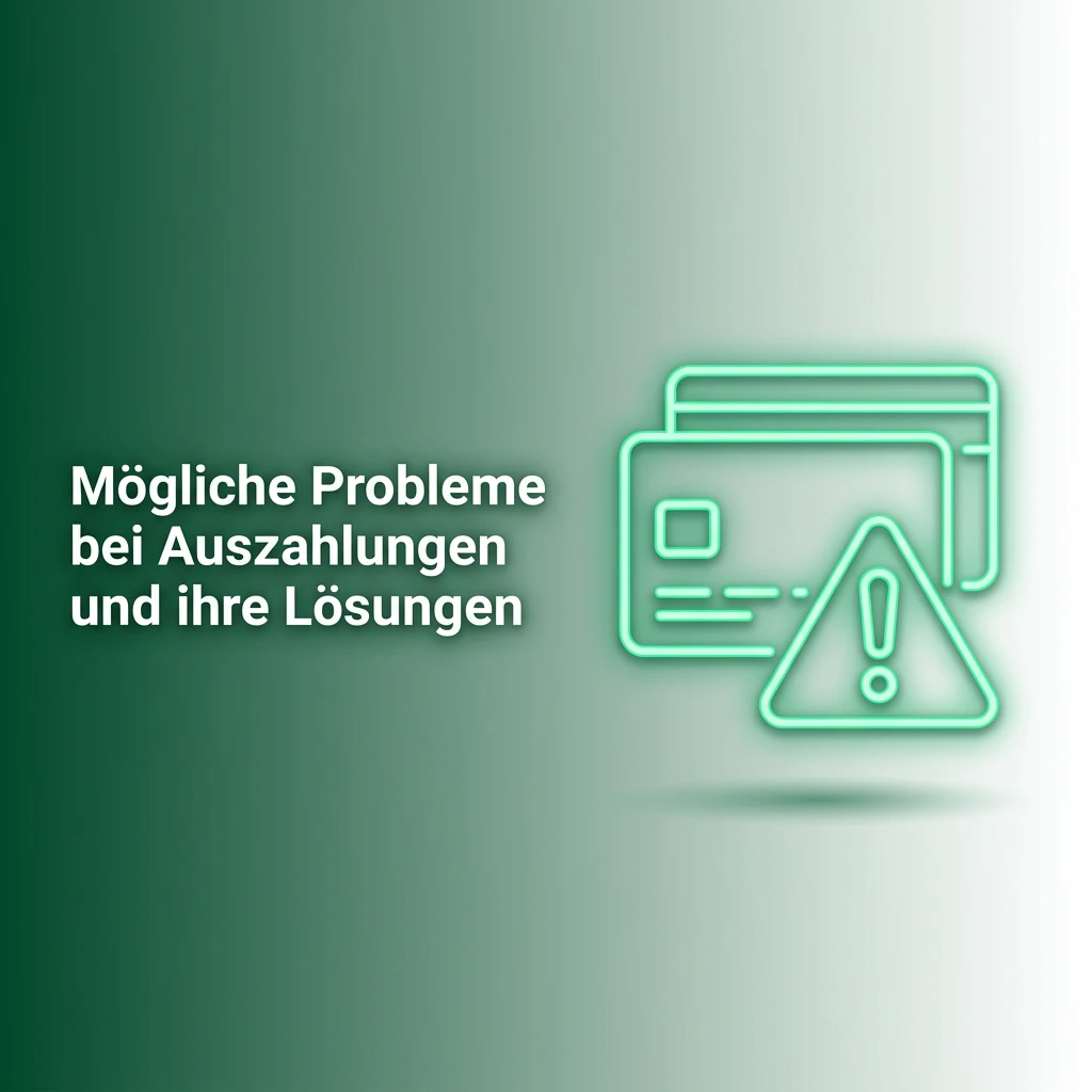 Mögliche Probleme bei Auszahlungen und ihre Lösungen
