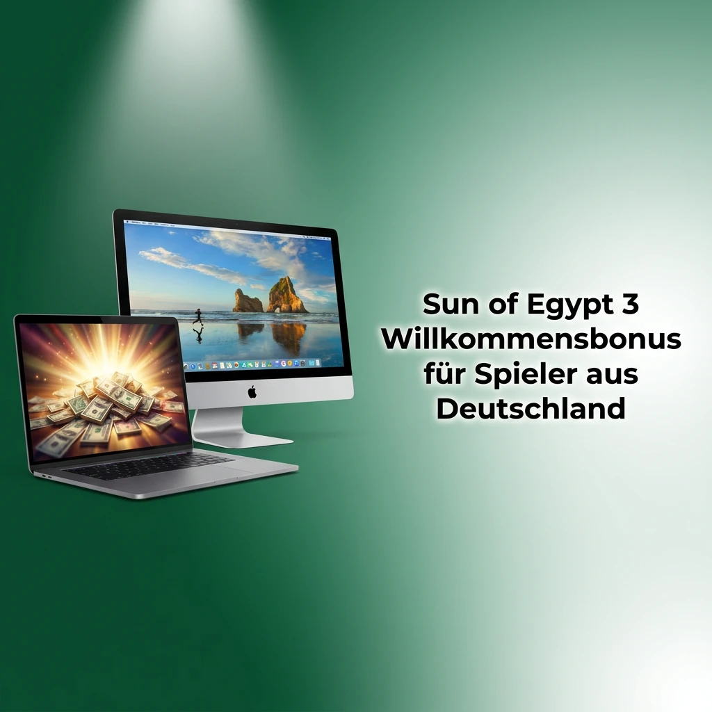 Golden Crown welcome bonus for German players: 100% up to €1,000 + 300 free spins for Sun of Egypt 3