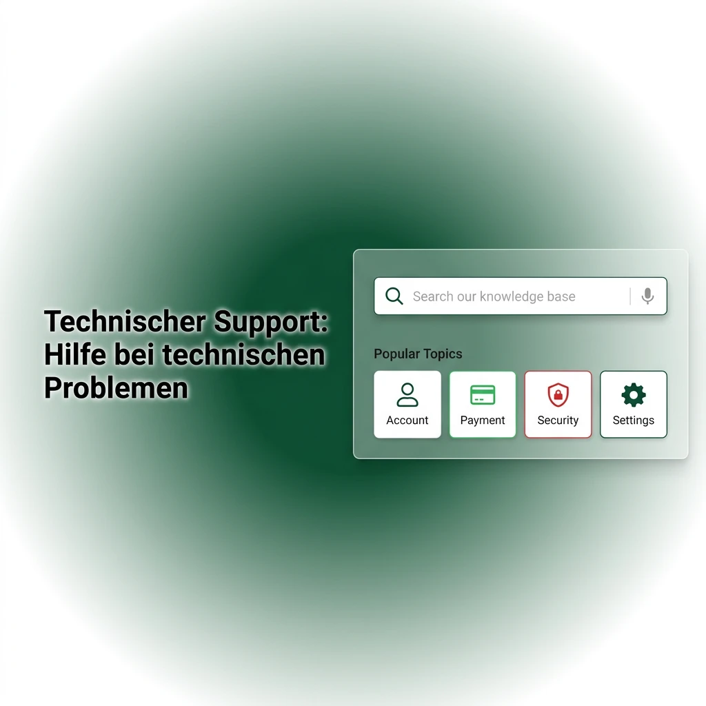 Technischer Support: Hilfe bei technischen Problemen