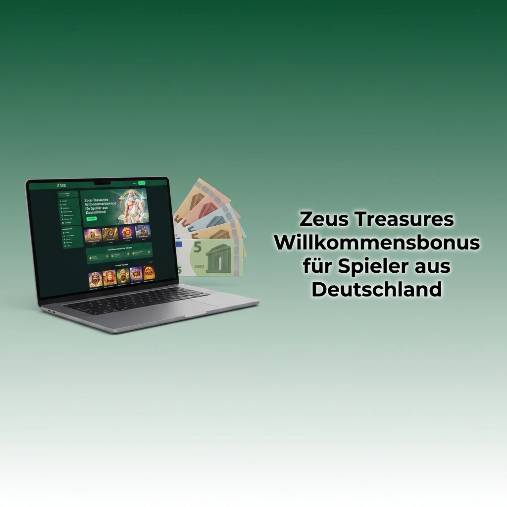 Golden Crown Willkommensbonus: 100% bis 1.000€ + 300 Freispiele für Zeus Treasures Spieler