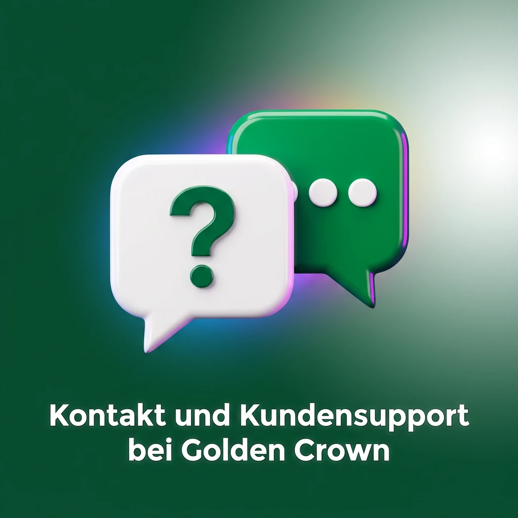 Kontakt und Kundensupport bei Golden Crown