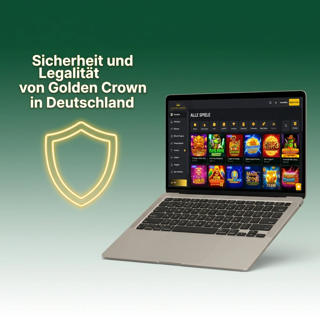 Sicherheit und Legalität von Golden Crown in Deutschland