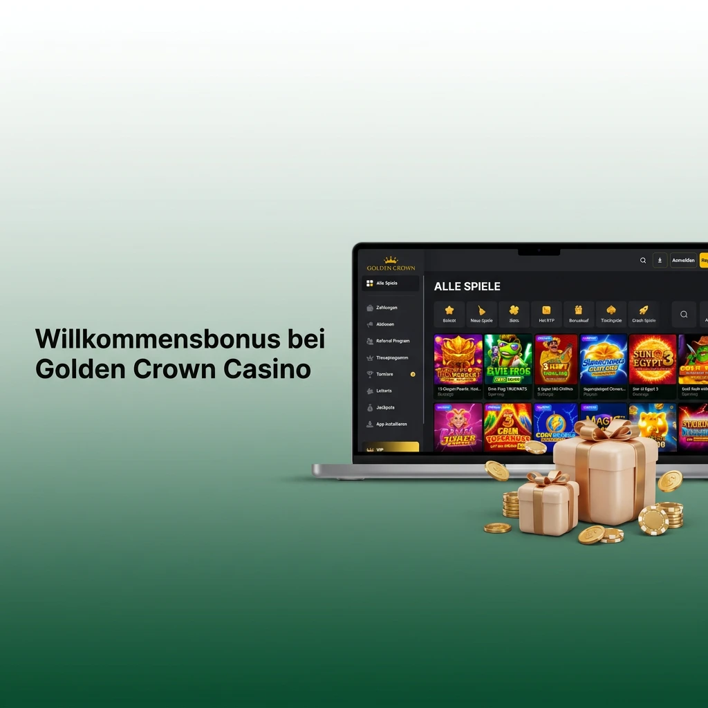 Willkommensbonus bei Golden Crown Casino