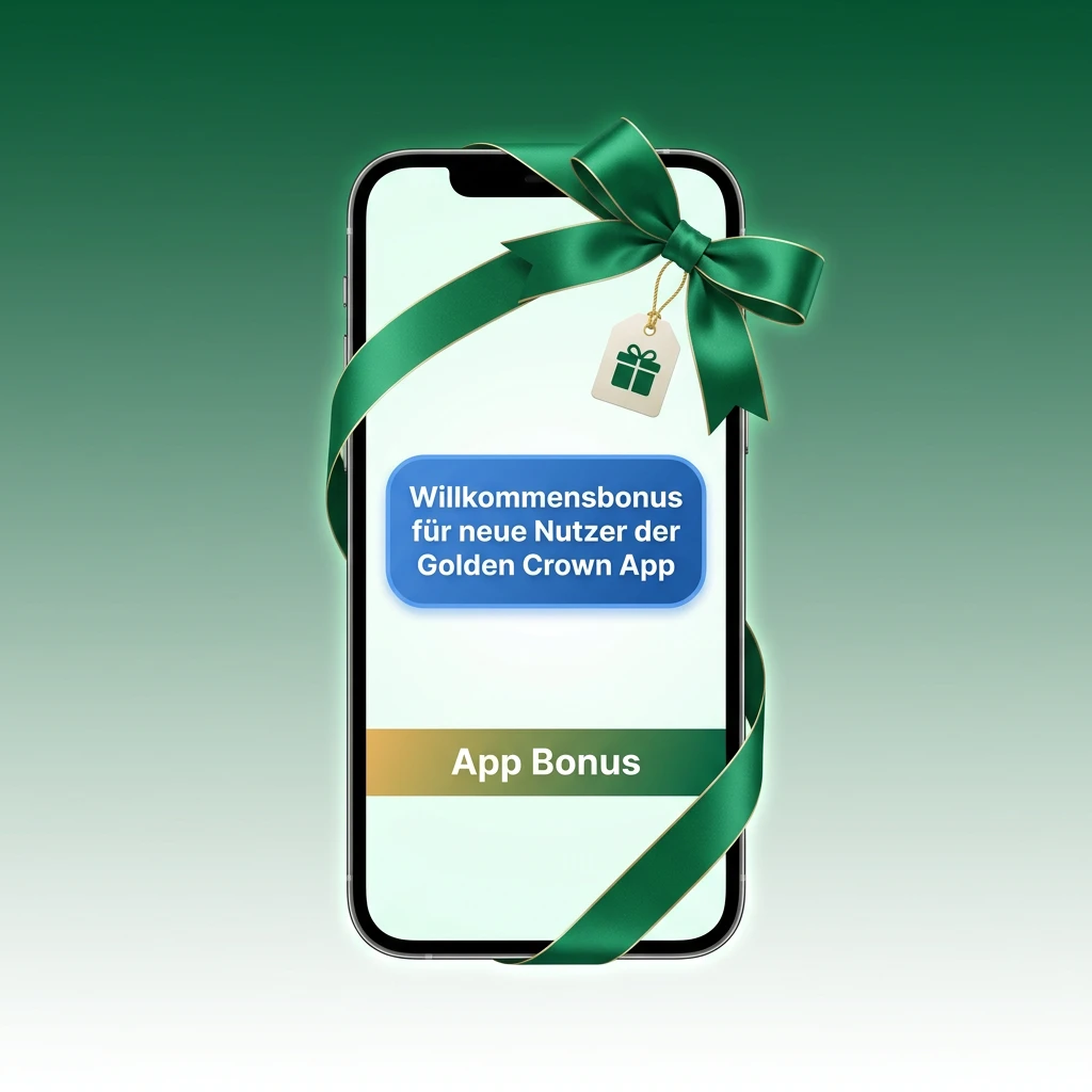Willkommensbonus für neue Nutzer der Golden Crown App