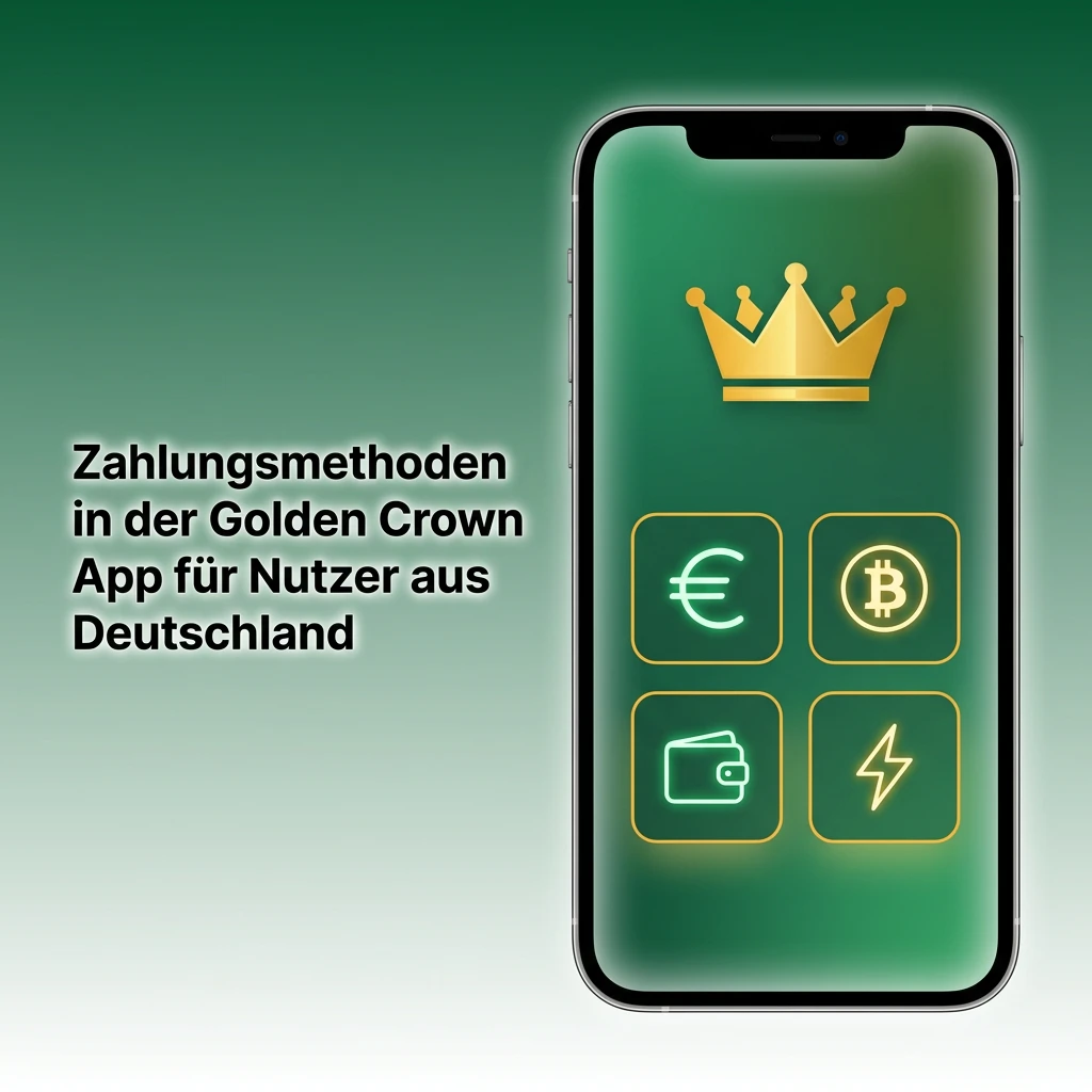 Zahlungsmethoden in der Golden Crown App für Nutzer aus Deutschland